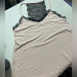Dynamite soft cami with lace (nearly new)